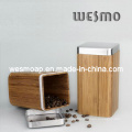 Utensilios de cocina prácticos y Duarble Bidón de bambú carbonizado